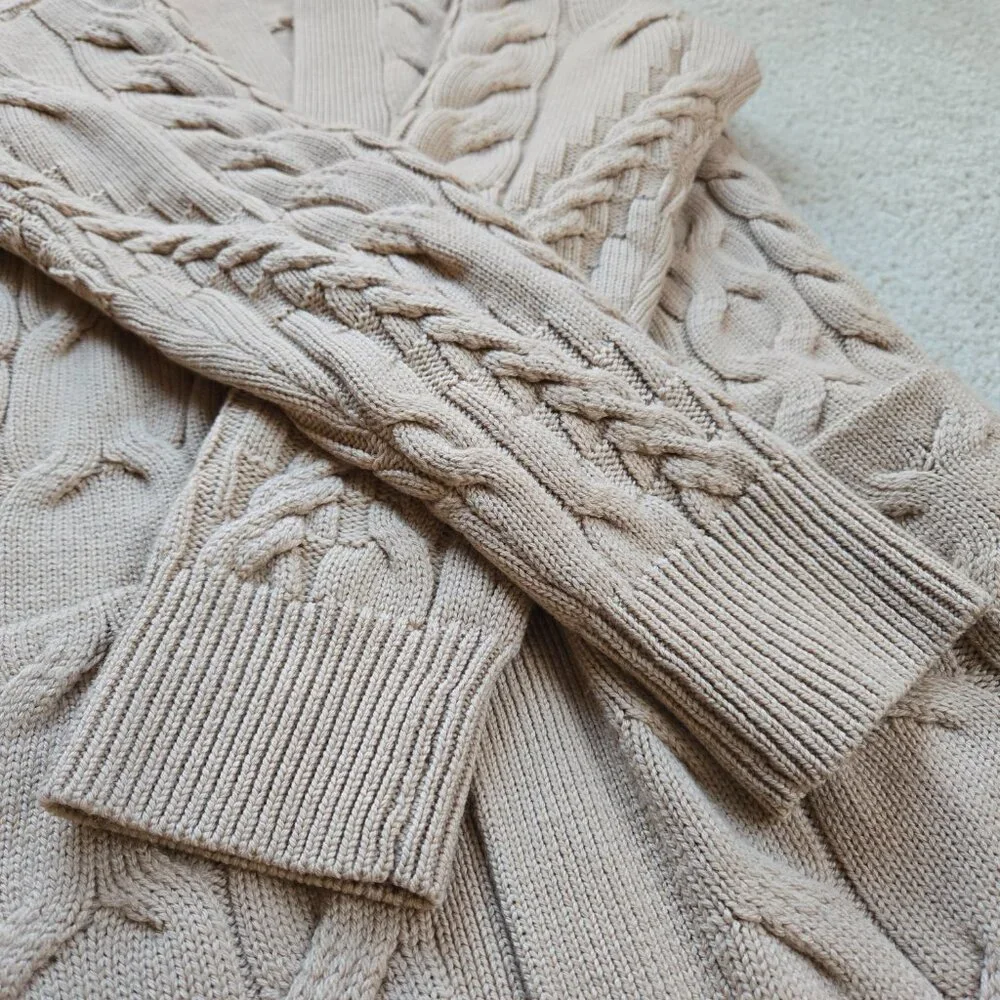 NWOT Wilfred Merino Wool Cable Cardigan - Picture 8 of 9